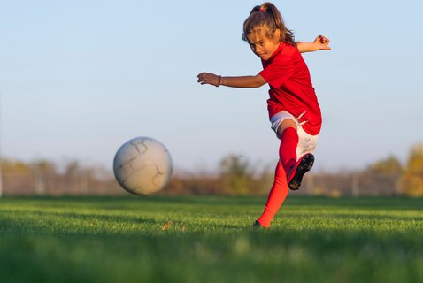 Fußball feriencamp Park Camping iller mädchen 