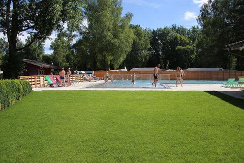 Freibad Park Camping Iller mit Liegewiese