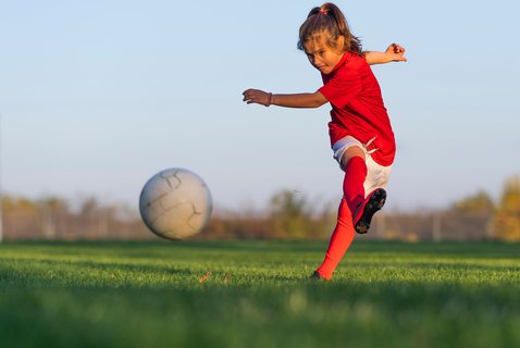 Fußball feriencamp Park Camping iller mädchen 