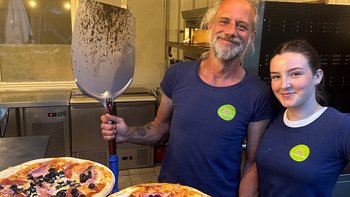 Pizza hausgemacht Park Camping Iller