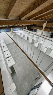 Sanitärgebäude Park Camping Iller